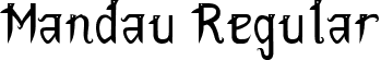Mandau Regular font - Mandau-Reguler-Font.ttf
