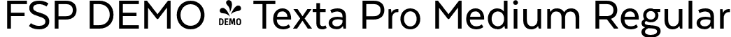 FSP DEMO - Texta Pro Medium Regular font - Fontspring-DEMO-textapro-medium.otf