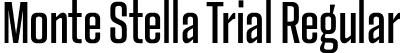 Monte Stella Trial Regular font - MonteStella_Trial_Rg.ttf