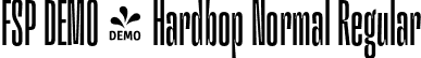FSP DEMO - Hardbop Normal Regular font - Fontspring-DEMO-hardbop-normal.otf