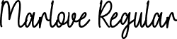 Marlove Regular font - Marlove otf.otf