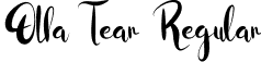 Olla Tear Regular font - OllaTear.otf