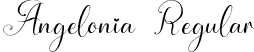 Angelonia Regular font - Angelonia-ZV2wz.otf