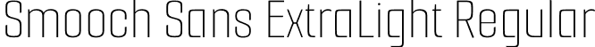 Smooch Sans ExtraLight Regular font - SmoochSans-ExtraLight.otf