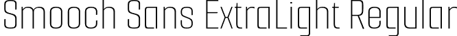 Smooch Sans ExtraLight Regular font - SmoochSans-ExtraLight.ttf