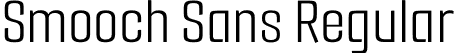 Smooch Sans Regular font - SmoochSans-Regular.otf
