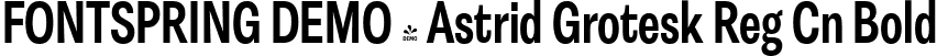 FONTSPRING DEMO - Astrid Grotesk Reg Cn Bold font - Fontspring-DEMO-astridgrotesk-bdcn.ttf