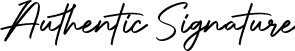 Authentic Signature font - Authentic Signature.otf