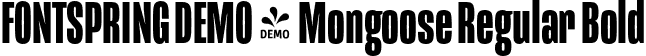 FONTSPRING DEMO - Mongoose Regular Bold font - Fontspring-DEMO-mongoose-bold.otf