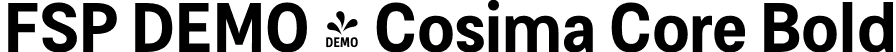 FSP DEMO - Cosima Core Bold font - Fontspring-DEMO-cosimacore-bold.otf