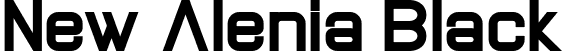 New Alenia Black font - NewAleniaBlack-PKMo7.ttf