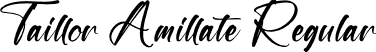 Taillor Amillate Regular font - Taillor-Amillate.otf