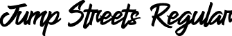 Jump Streets Regular font - Jump-Streets-Regular.ttf