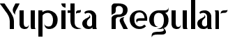 Yupita Regular font - Yupita.ttf