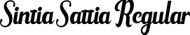Sintia Sattia Regular font - SintiaSattia demo.ttf