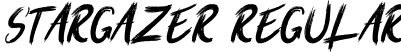 Stargazer Regular font - Stargazer-Italic.ttf