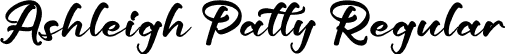 Ashleigh Patty Regular font - Ashleigh Patty.otf