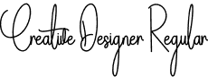 Creative Designer Regular font - CreativeDesigner.otf