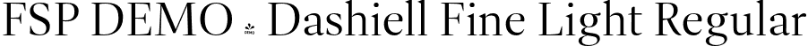 FSP DEMO - Dashiell Fine Light Regular font - Fontspring-DEMO-dashiellfine-light-2.otf