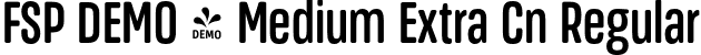 FSP DEMO - Medium Extra Cn Regular font - Fontspring-DEMO-masifardextracn-medium.otf
