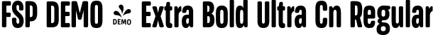 FSP DEMO - Extra Bold Ultra Cn Regular font - Fontspring-DEMO-masifardultracn-extrabold.otf