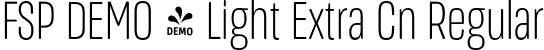 FSP DEMO - Light Extra Cn Regular font - Fontspring-DEMO-masifardextracn-light.otf
