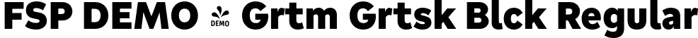 FSP DEMO - Grtm Grtsk Blck Regular font - Fontspring-DEMO-gratimogrotesk-black.otf
