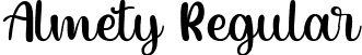 Almety Regular font - AlmetyRegular-z8O2X.ttf