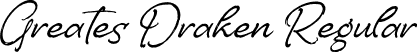 Greates Draken Regular font - Greates Draken.otf