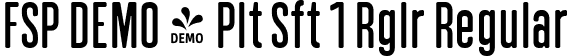 FSP DEMO - Plt Sft 1 Rglr Regular font - Fontspring-DEMO-polatesofta1-regular.ttf