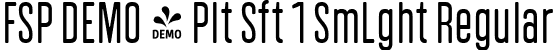 FSP DEMO - Plt Sft 1 SmLght Regular font - Fontspring-DEMO-polatesofta1-semilight.ttf