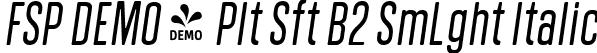 FSP DEMO - Plt Sft B2 SmLght Italic font - Fontspring-DEMO-polatesoftb2-semilightitalic.ttf