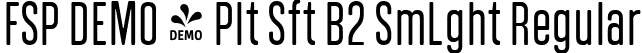 FSP DEMO - Plt Sft B2 SmLght Regular font - Fontspring-DEMO-polatesoftb2-semilight.ttf