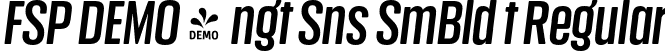 FSP DEMO - ngt Sns SmBld t Regular font - Fontspring-DEMO-anguitasans-semiboldit.otf