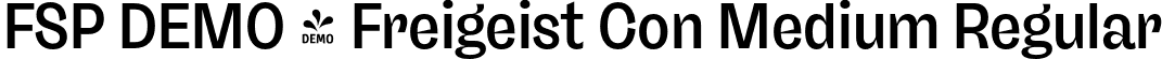 FSP DEMO - Freigeist Con Medium Regular font - Fontspring-DEMO-freigeist-conmedium.otf