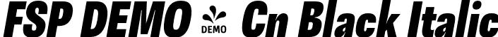 FSP DEMO - Cn Black Italic font - Fontspring-DEMO-gevhercn-blackit.otf