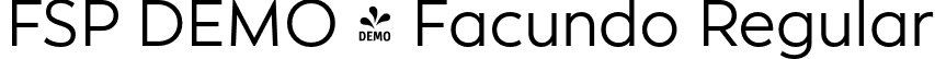 FSP DEMO - Facundo Regular font - Fontspring-DEMO-facundo-regular.otf