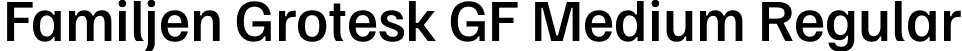 Familjen Grotesk GF Medium Regular font - FamiljenGroteskGF-Medium.otf