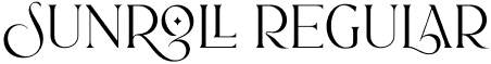 Sunroll Regular font - Sunroll.otf