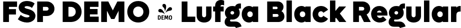 FSP DEMO - Lufga Black Regular font - Fontspring-DEMO-lufga-black.otf