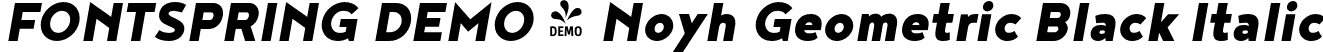 FONTSPRING DEMO - Noyh Geometric Black Italic font - Fontspring-DEMO-noyhgeometric-blackitalic.otf
