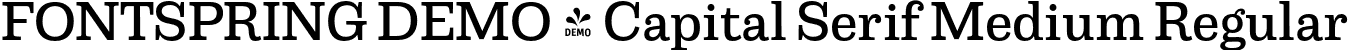 FONTSPRING DEMO - Capital Serif Medium Regular font - Fontspring-DEMO-capitalserif-medium.otf
