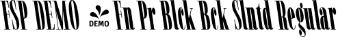 FSP DEMO - Fn Pr Blck Bck Slntd Regular font - Fontspring-DEMO-fionapro-black_back_slanted.otf