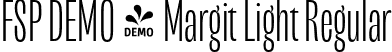 FSP DEMO - Margit Light Regular font - Fontspring-DEMO-margit-light.otf