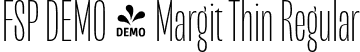 FSP DEMO - Margit Thin Regular font - Fontspring-DEMO-margit-thin.otf