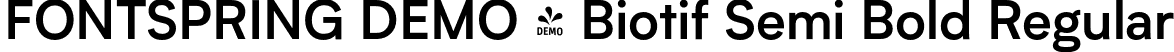 FONTSPRING DEMO - Biotif Semi Bold Regular font - Fontspring-DEMO-biotif-semibold.otf