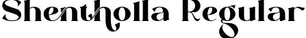 Shentholla Regular font - shentholla-alaym.ttf