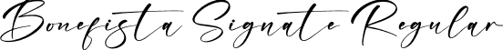 Bonefista Signate Regular font - Bonefista-Signate.otf