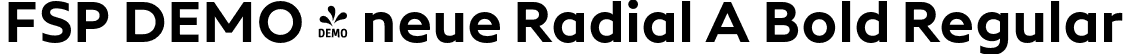 FSP DEMO - neue Radial A Bold Regular font - Fontspring-DEMO-neueradial-a-bold.otf