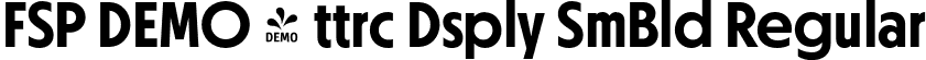 FSP DEMO - ttrc Dsply SmBld Regular font - Fontspring-DEMO-ottercodisplay-semibold.otf